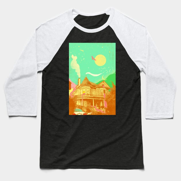 LUNA HOUSE Baseball T-Shirt by Showdeer